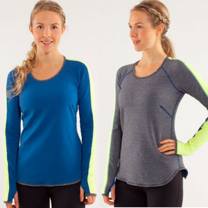 LULULEMON Reversible Runder Under long sleeve top
